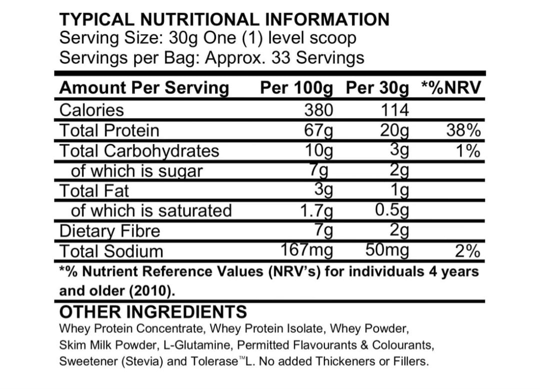 Lifestyle Whey Protein